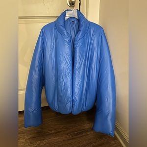Blue Yeezy Gap round jacket 
Size medium 
Good condition